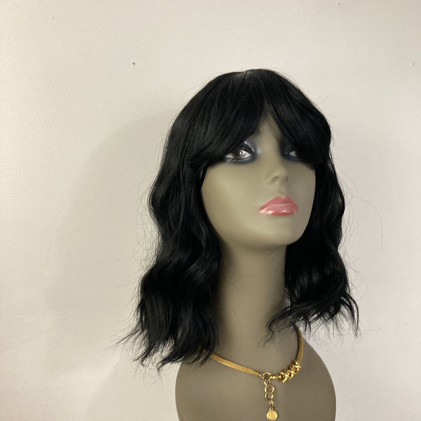 WIG.(NO00433) 13 inch . adjustable elastic band.