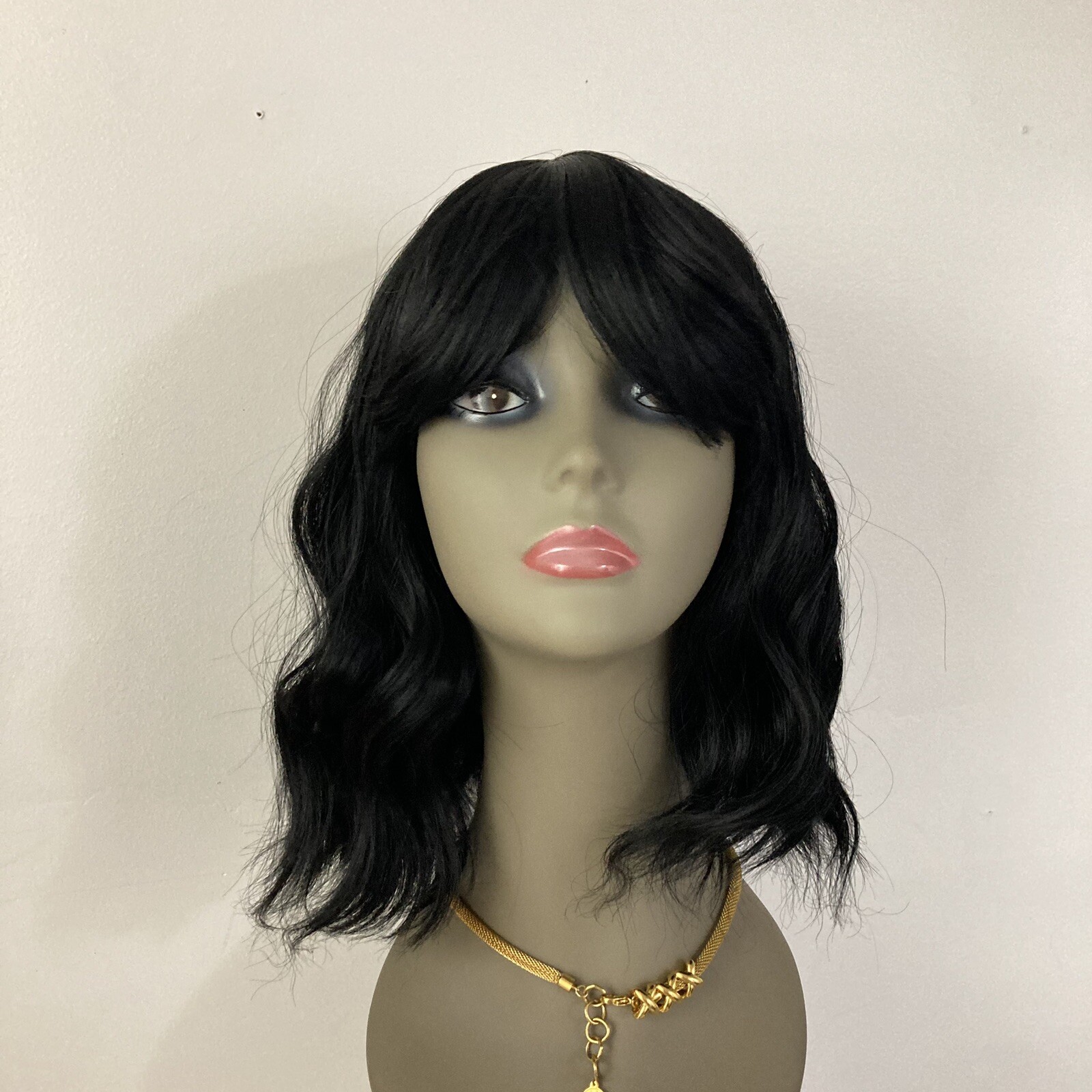 WIG.(NO00433) 13 inch . adjustable elastic band.