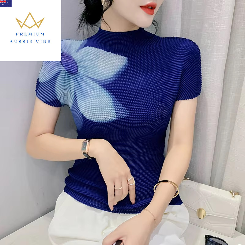 2023 New Summer European Clothes High Quality T-Shirt Women Fashion Design Sexy