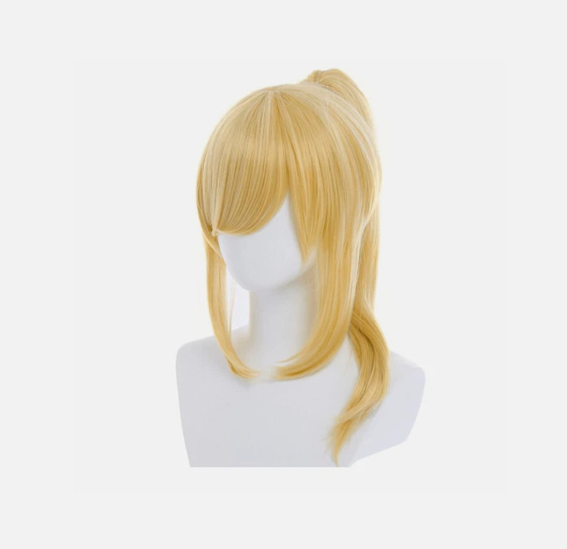 Women’s Zero Suit Samus Cosplay Party wig
