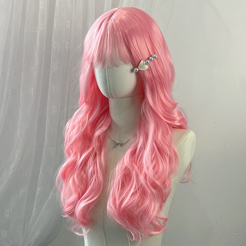 Women Curly Wigs Long Full Hair Girl Universal Cosplay Costume Anime Wave Wig AU