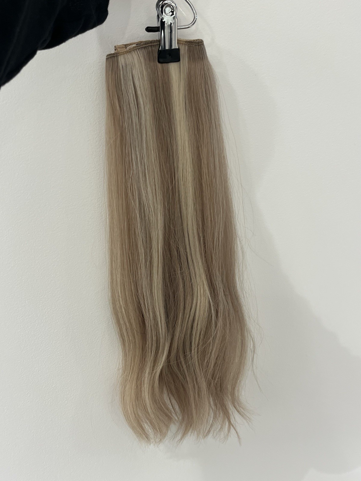 HALOCOUTURE Original Human Hair Extension 16″ COLOR 116 Ash Blonde