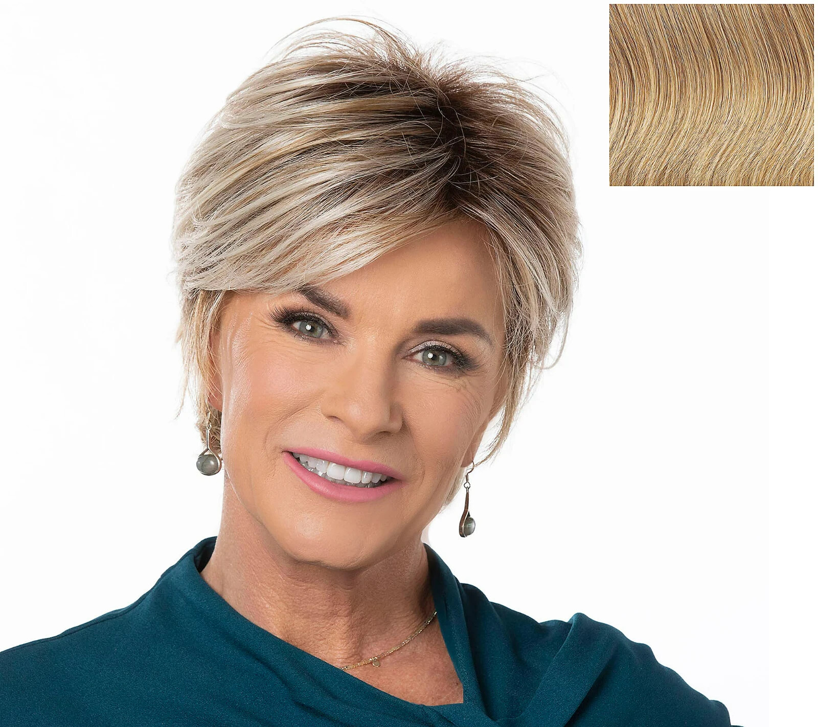 Toni Brattin Whimsical Short Cut Wig – Medium Blonde – Regular Size