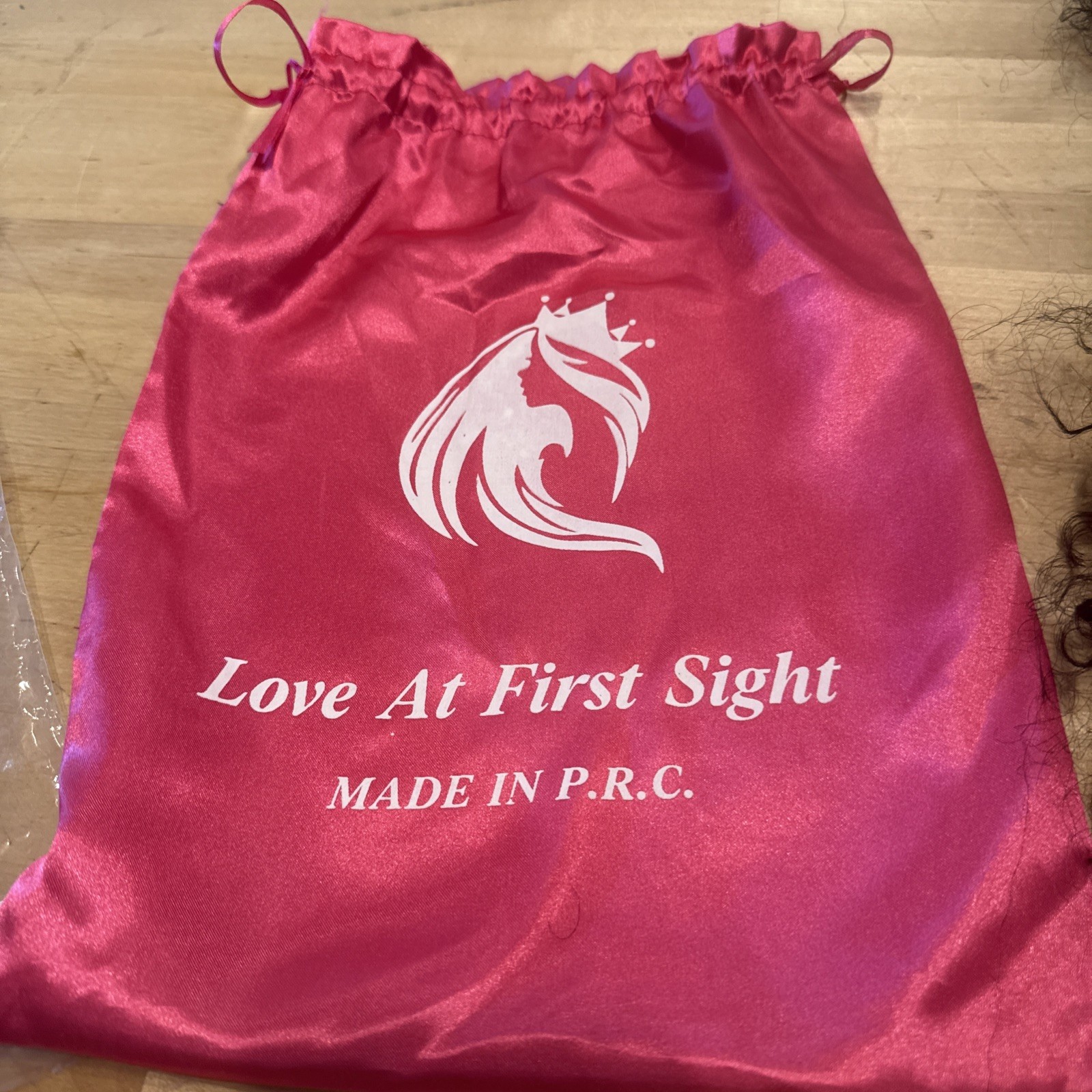 Black Wig Love At First Sight Made In P. R. C. New 24”
