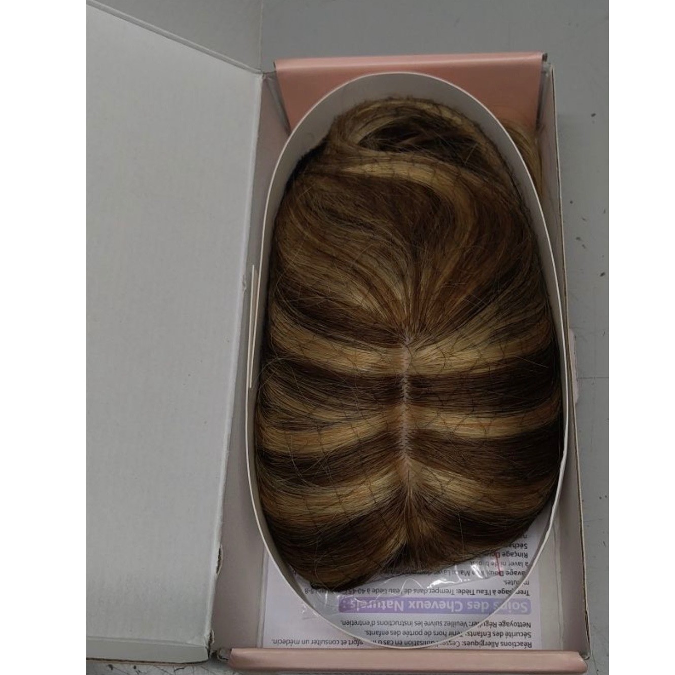 Rich Choices 100% Human Hair Topper with Bangs 14 Inch Chocolate Brown #2R