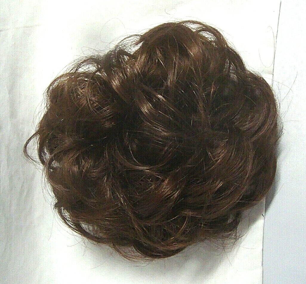 Stampede Glorious Messy Bun Hair Piece Curly Wavy (6#)