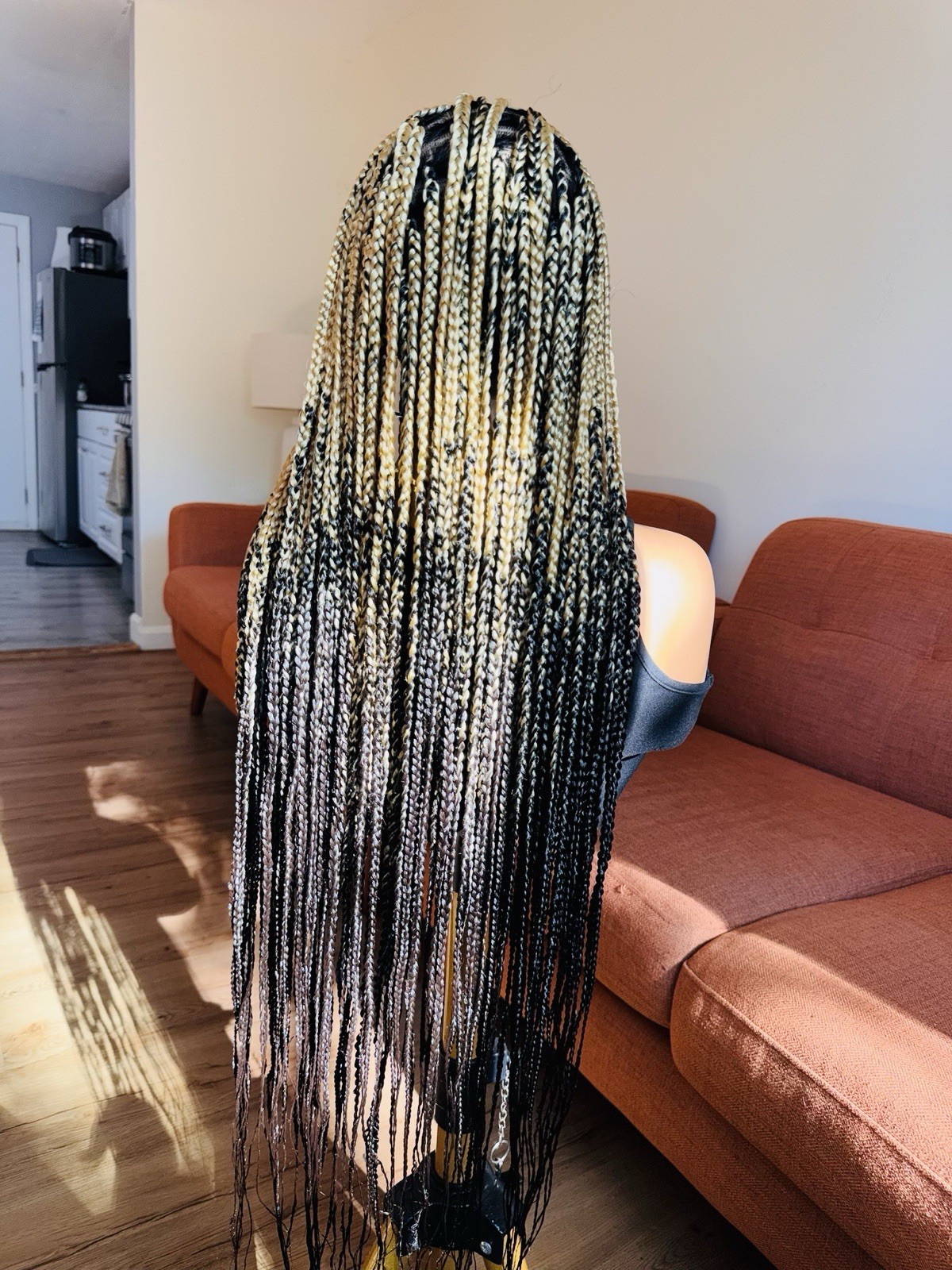 braided 360 Frontal length READY TO SHIP