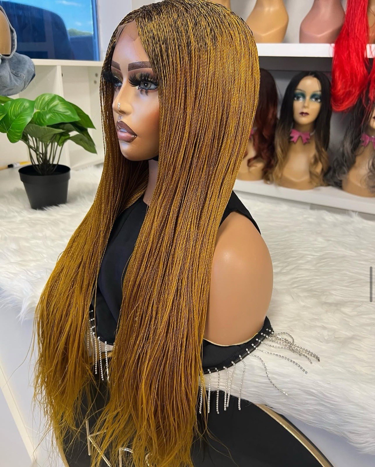 NANO BRAIDED WIG 35″
