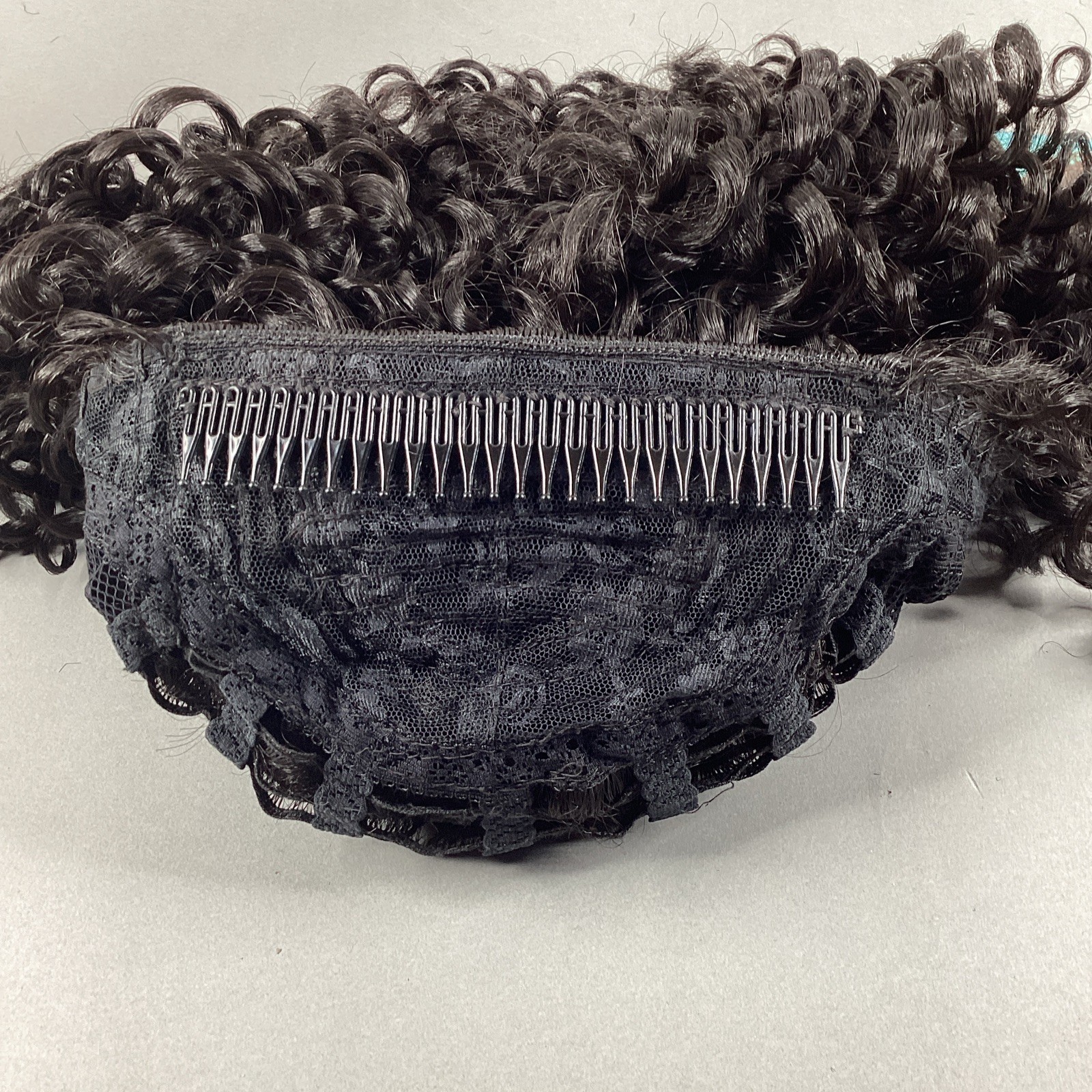 Doris Short Curly #2 Darkest Brown Synthetic Quick Weave Wig