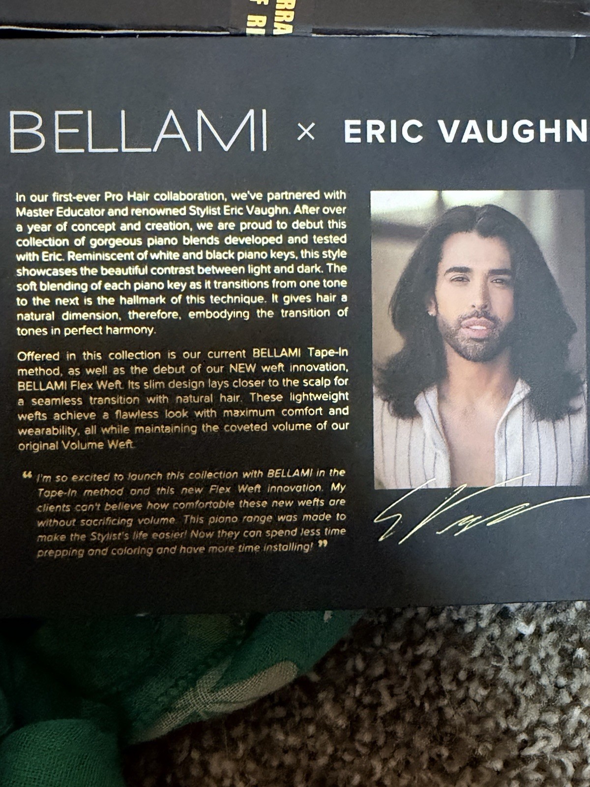 Bellami 16 In Straight Professional Weft 120 Gr Dreamsickle #30/610 The Piano