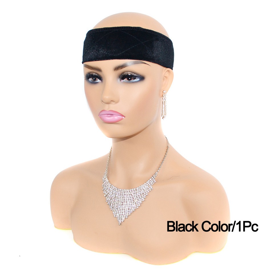 Velvet Wig Grip Headband Adjustable Non-slip Lace Frontal Wig Holder Soft