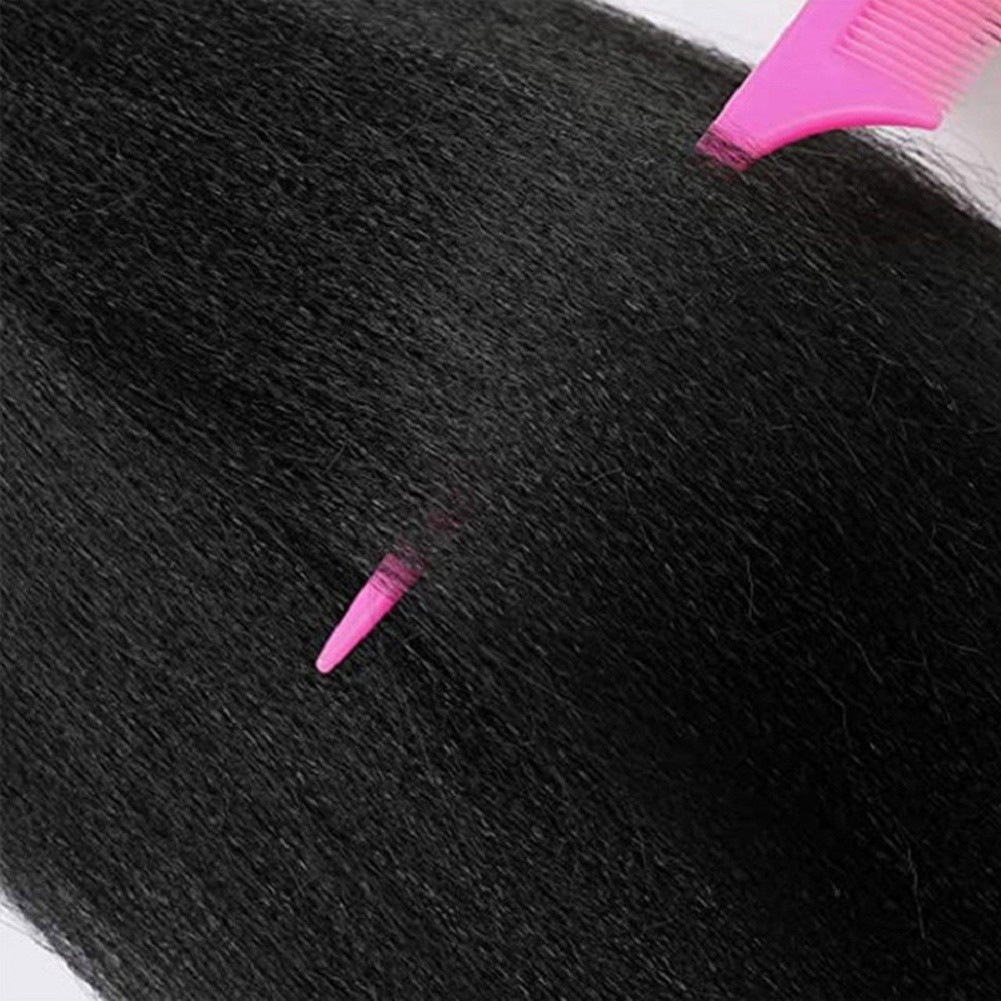 20 Inch Synthetic Easy Braid Hairpiece Low Temperature Fiber Lightweight