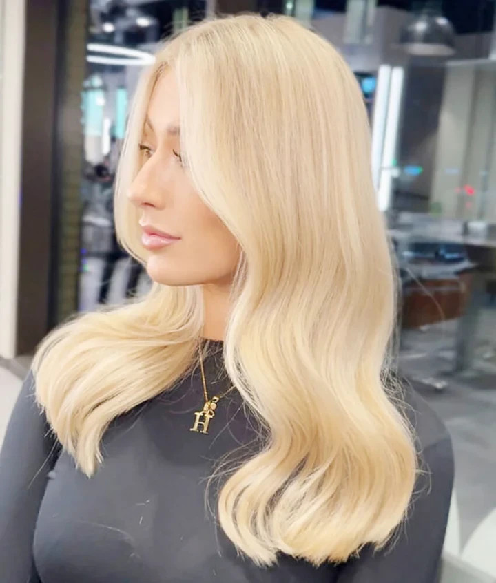 HIDDEN CROWN 18″ CLIP IN LIGHT BEIGE BLONDE HAIR #22 3 EXTENSIONS ORIGINAL NWT