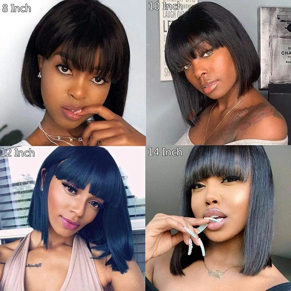 Body Wave Bob Wigs Human Hair Lace Front Curly Full Lace Hair Wig Short Hair Wig