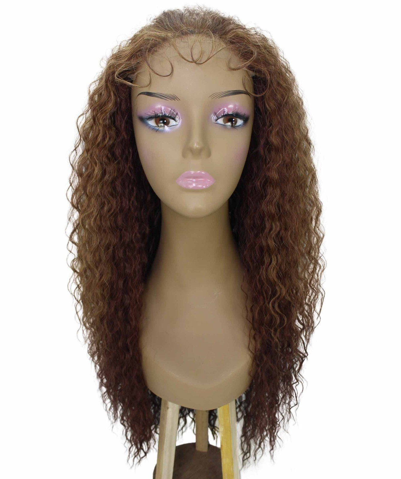 LUXLUXE Jazmin Wavy Trendy 26 in Long Lace Front Wig, BL-0139