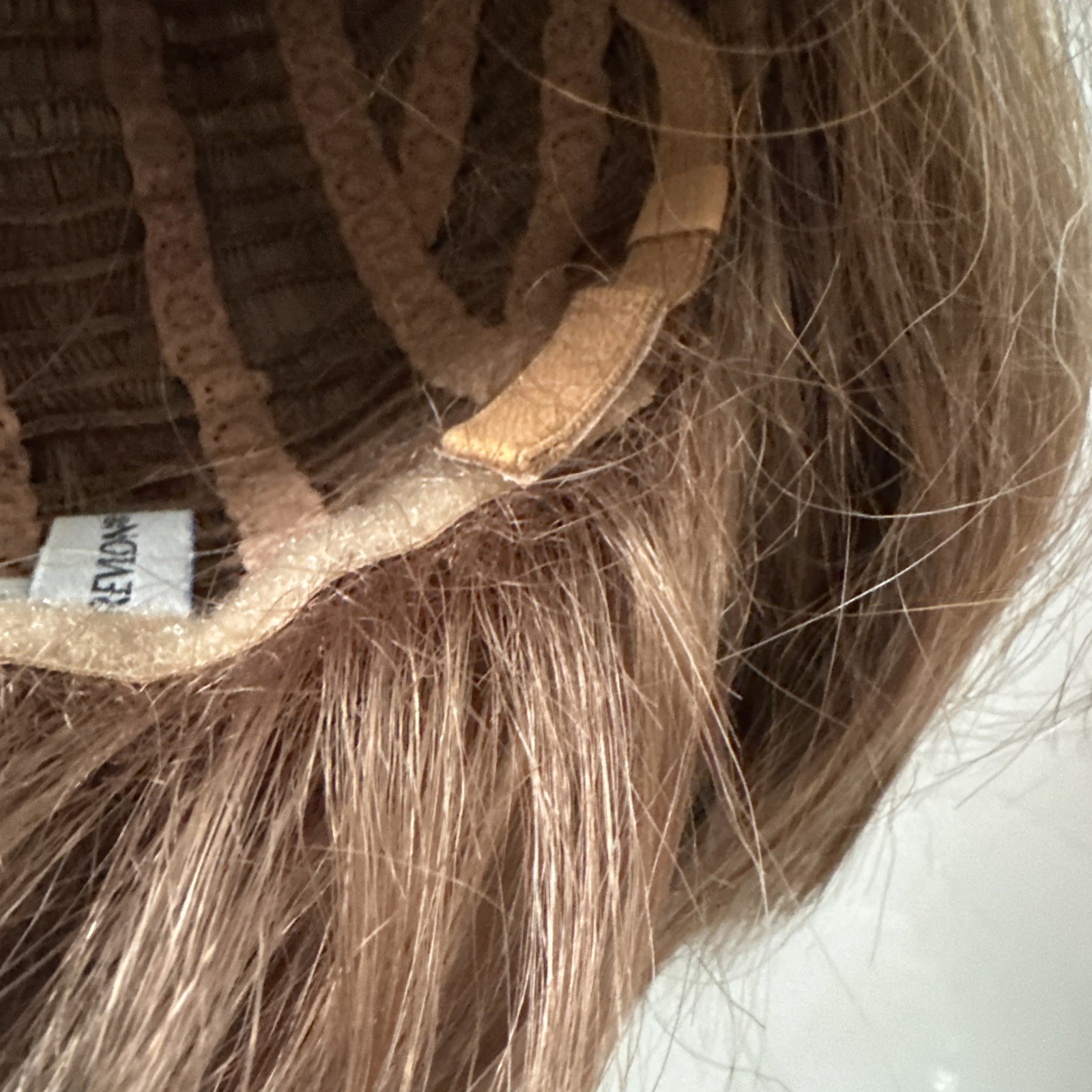 Rene of Paris Synthetic Wig Short Bob with Bangs Blonde Highlighted