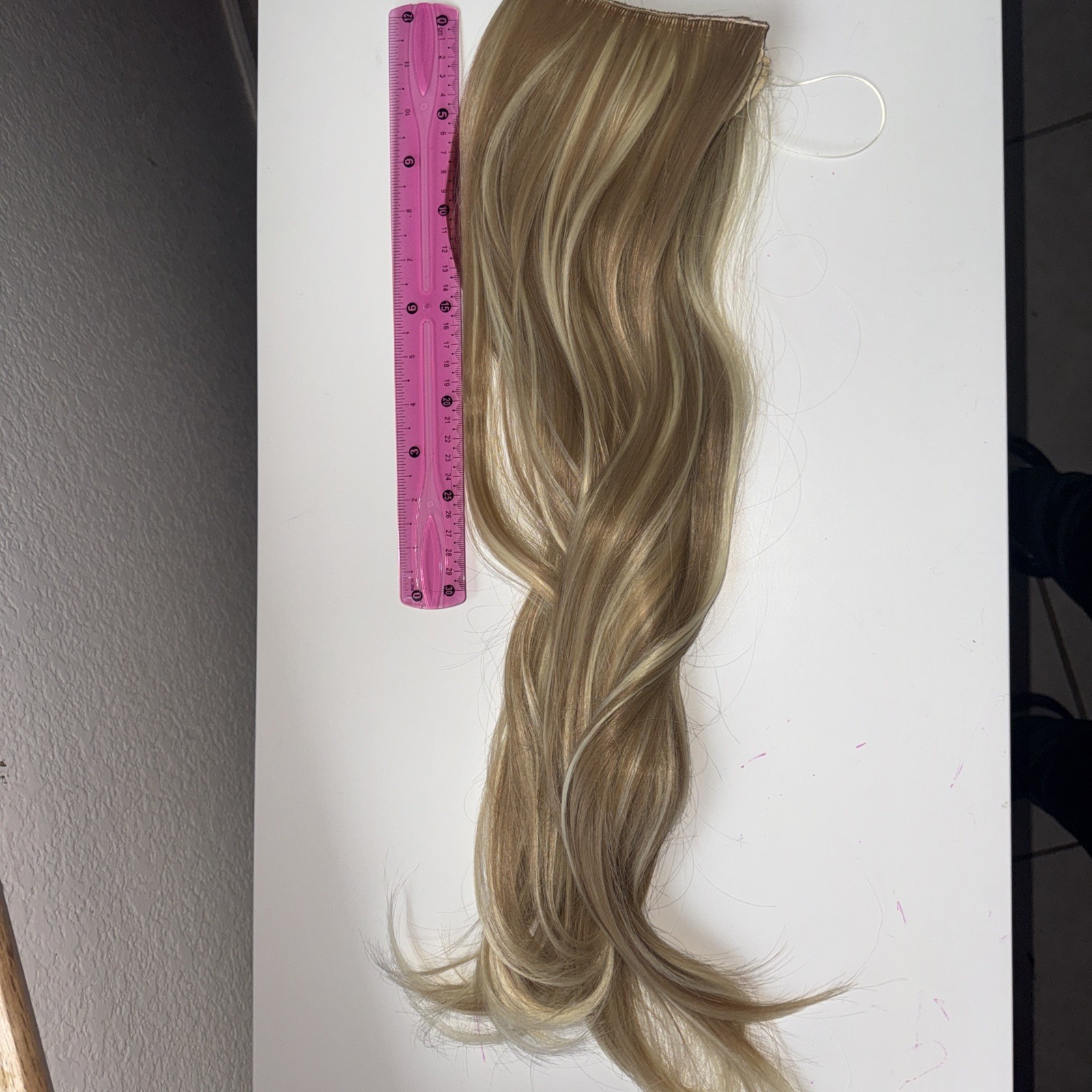 Luxy HALO Hair Extensions 20″ Dimensional Beige Blonde 180g Halo 100% Human Hair