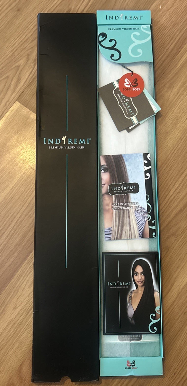 100% Human Hair Extension. Indi Remi. 18”inch. Color #2. 1 Pack For $70.