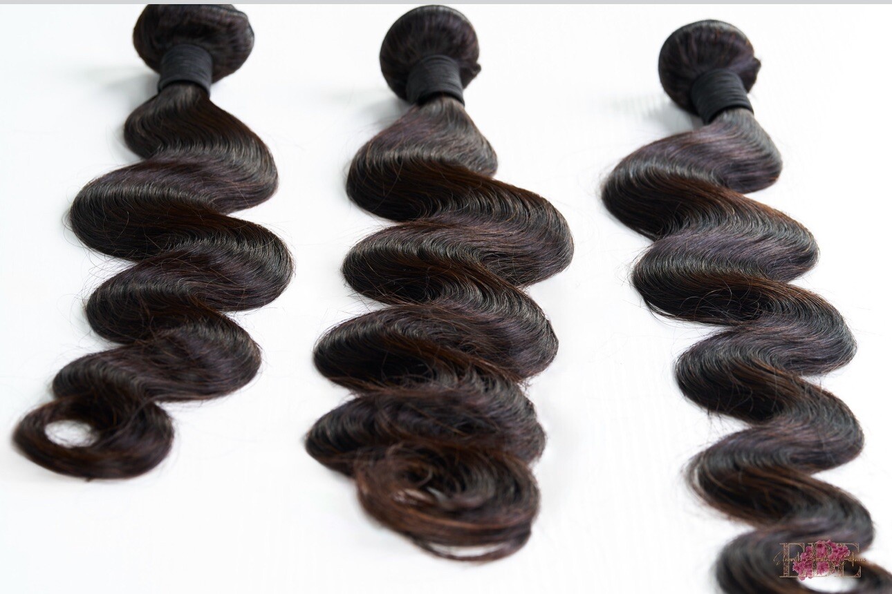 3 Human Hair Bundles Straight Body Wave Loose Wave Deep Wave Remy Hair