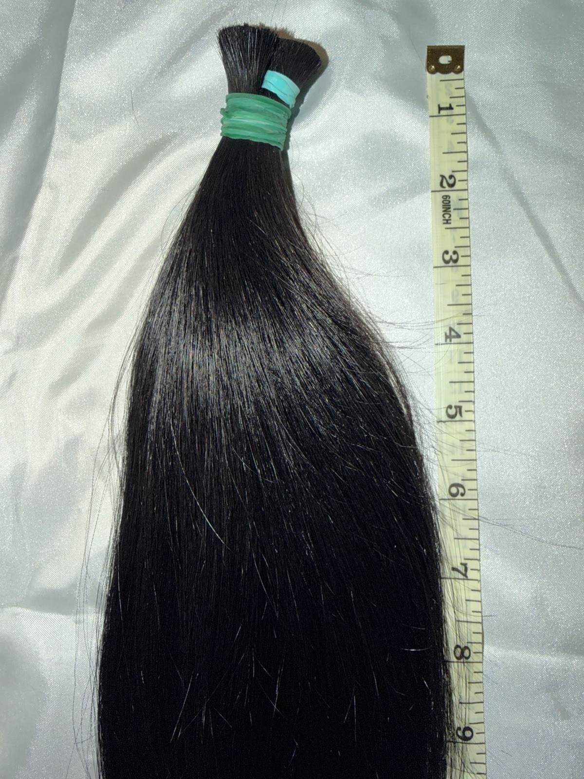 17 Inch, 73g Beautiful Human Hair Cut Ponytail, Fresh From Salon Single Donor. 5