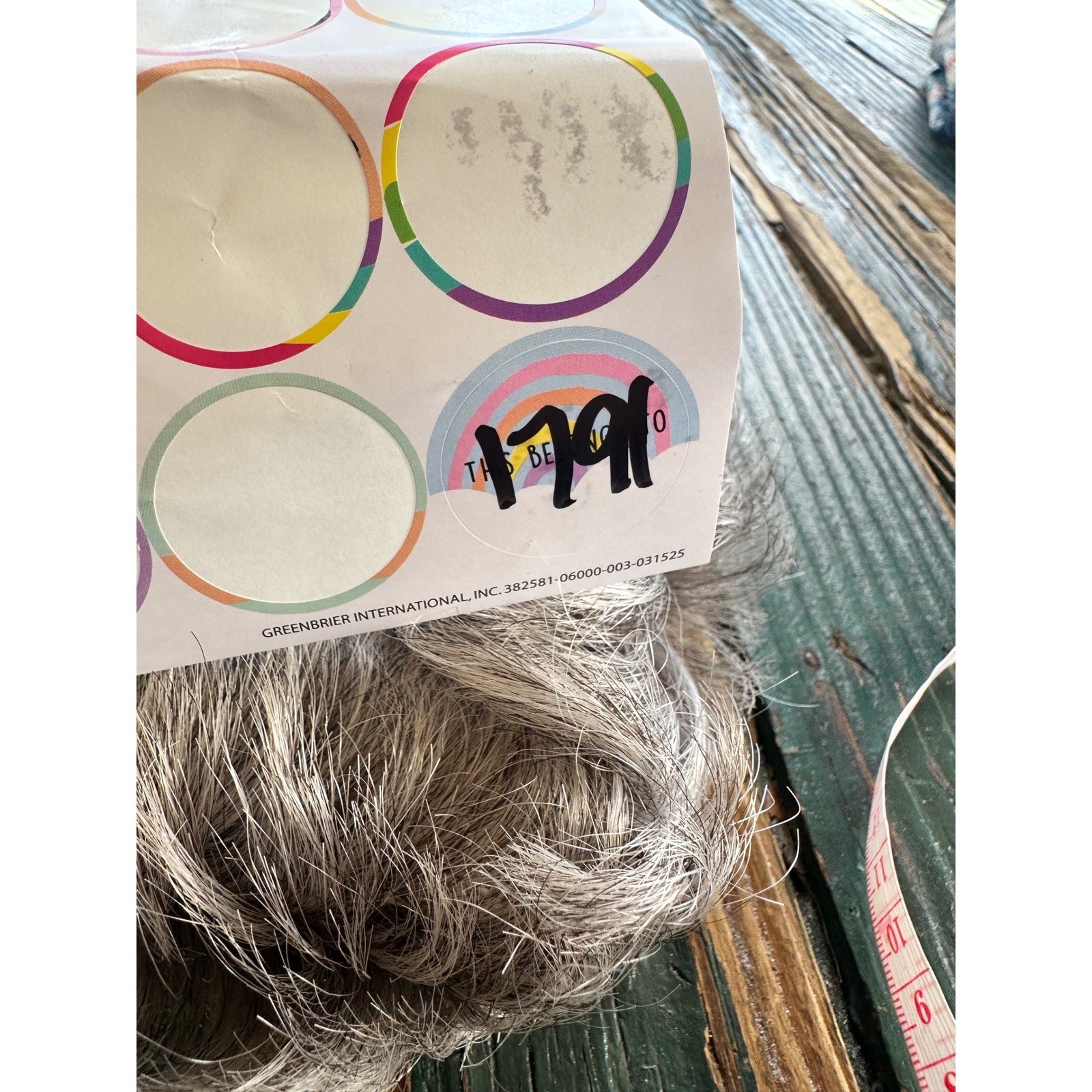 Eva Gabor Gabor of Rome Salt and Pepper Grey Curly Kanekalon Hair Piece Topper