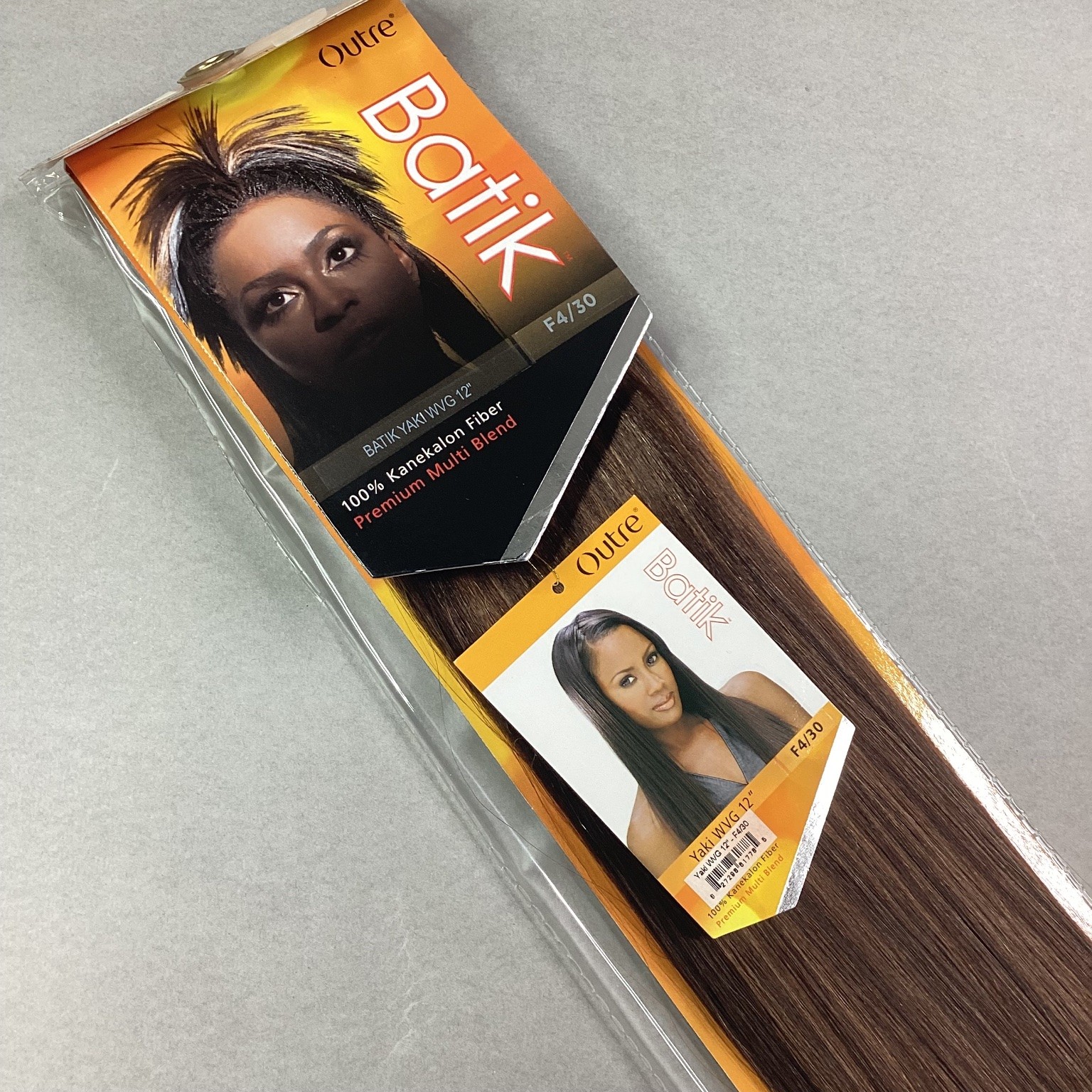 Outre Batik Yaki WVG Hair Extensions 12″ F4/30 Kanekalon Fiber