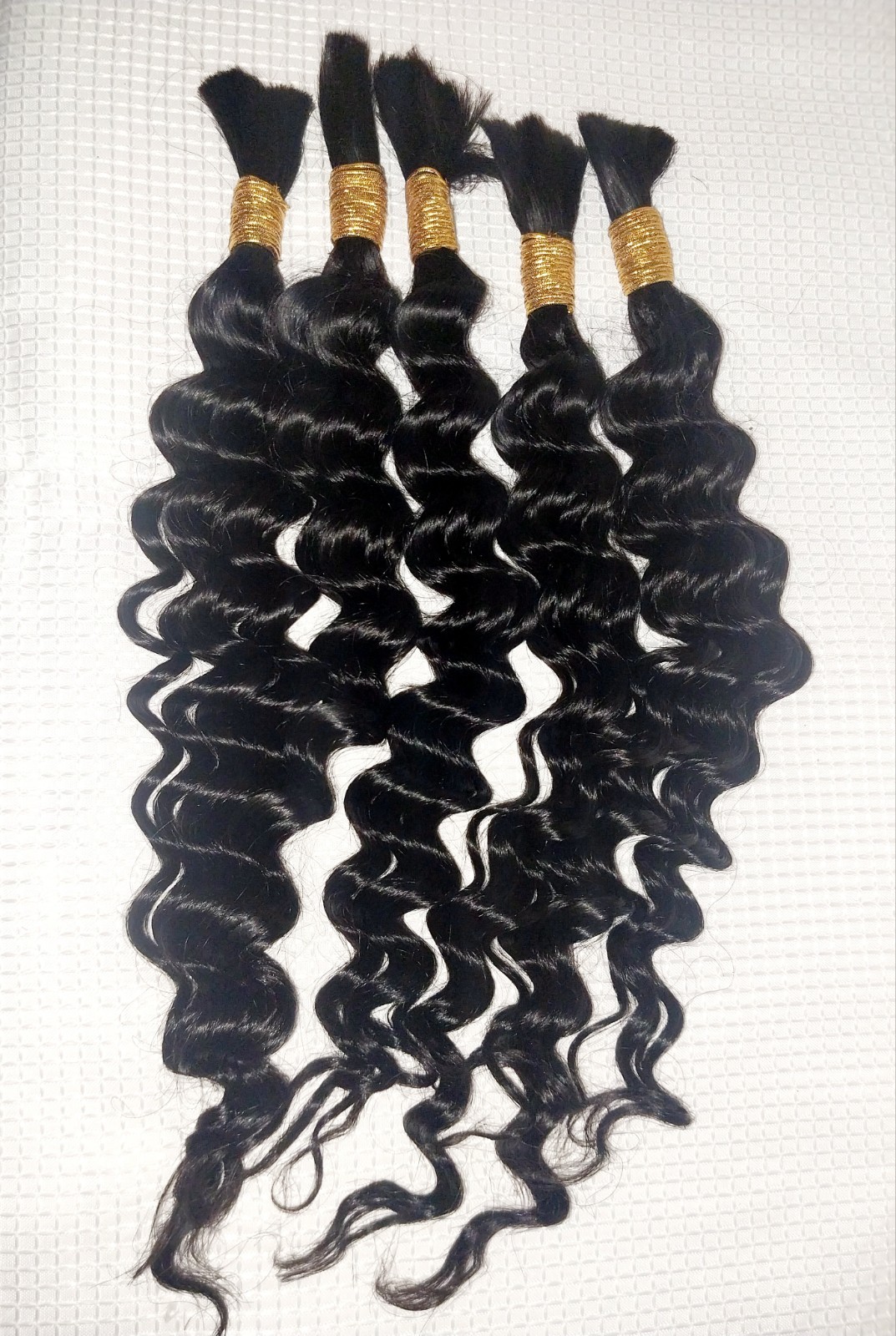 Deep Wave| Human Hair | Bulk 18 Inch| 150g