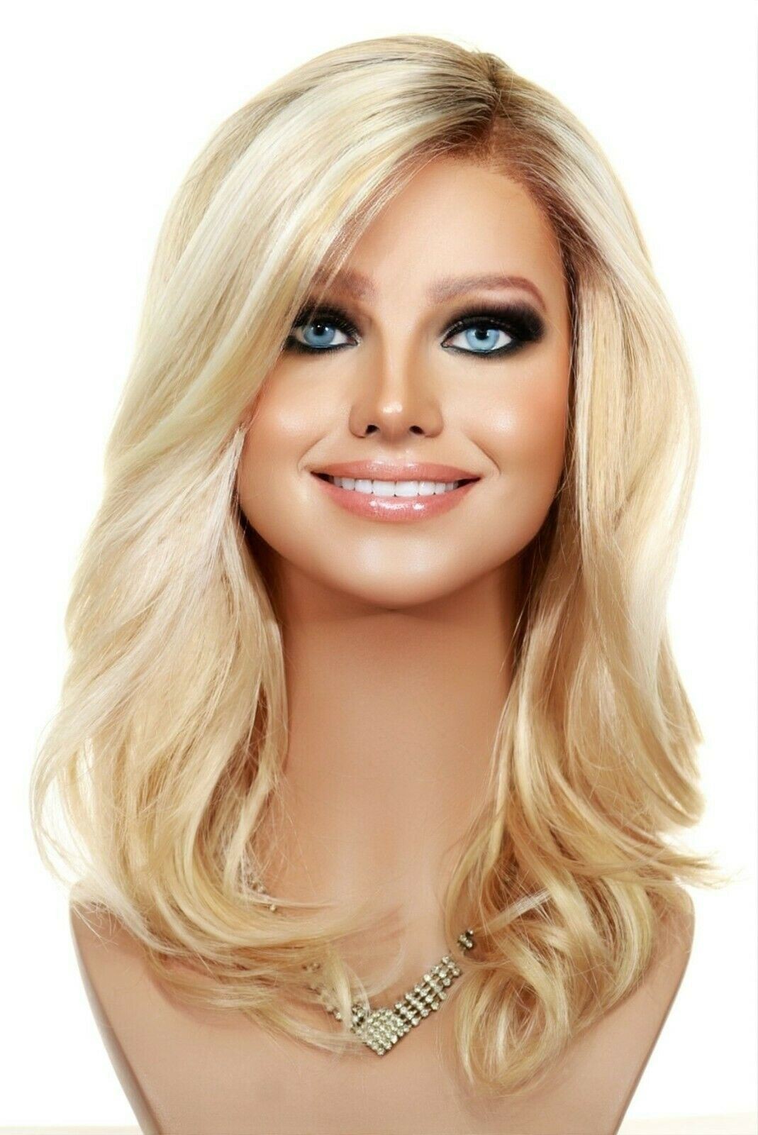 Miranda Lace Front Mono Part | Renau Wigs NEW BLOND CLR LAGUNA BLOND FS24/102S12