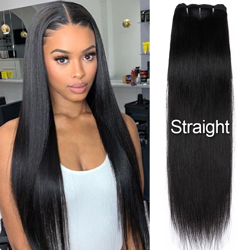 THICK 300G American Virgin 100% Remy Human Hair Body Wave Weave Extensions