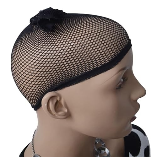 +Hair Cap Short Messy Wig for Men Short Messy Wig Synthetic Anime Hair Black