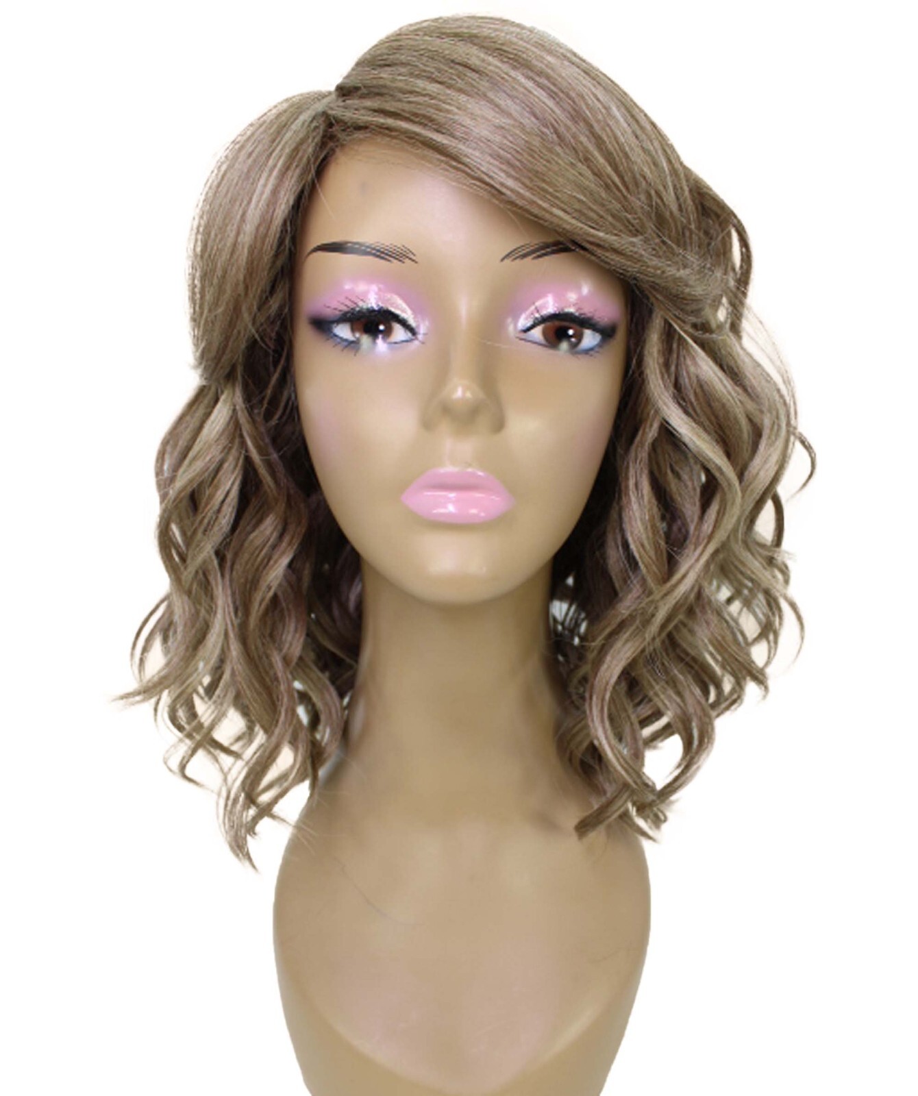 LUXLUXE Madison Straight Layer 14″ Full Wig, Heat Resistant Fiber BF-0010