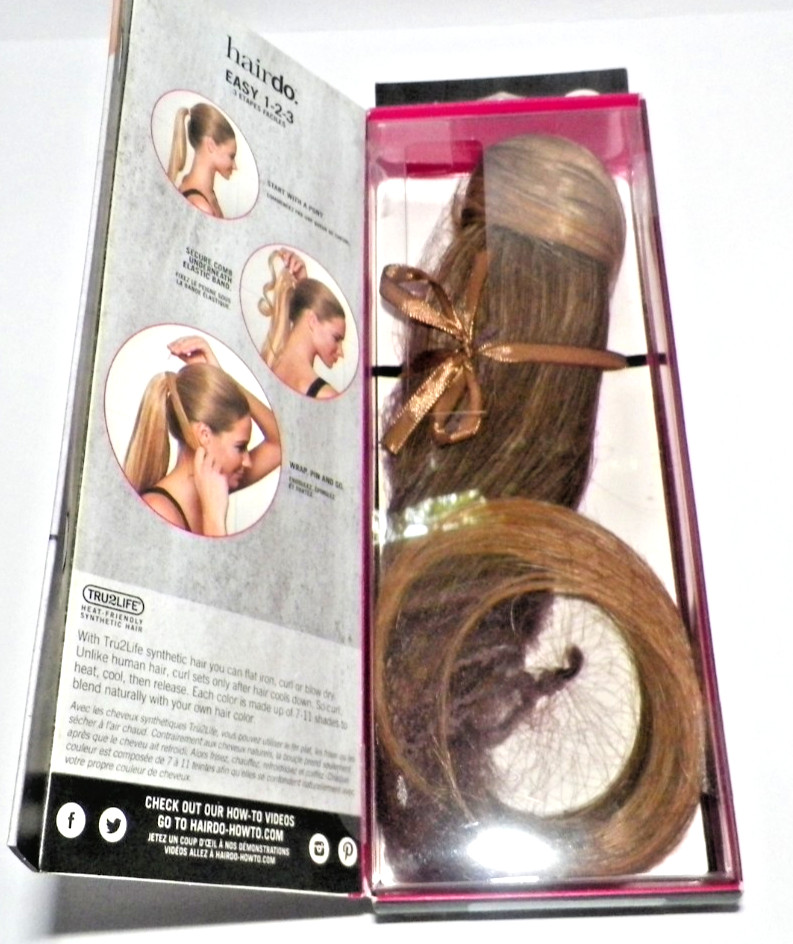 Hairdo 18″ Dark Blonde Simply Straight Pony Tail Buttered Toast R1416T