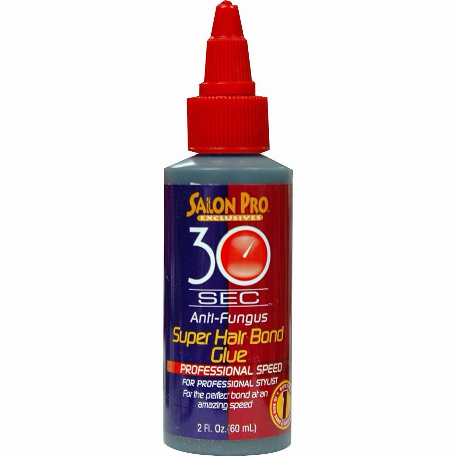 Salon Pro 30 Sec Anti-Fungus Hair Bond Glue 2 fl oz (60 ml) Super Bond