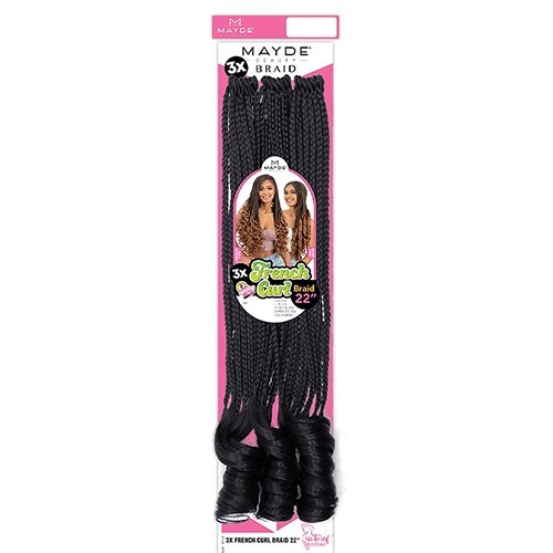 Beuaty 3X French Curl Braid 22″