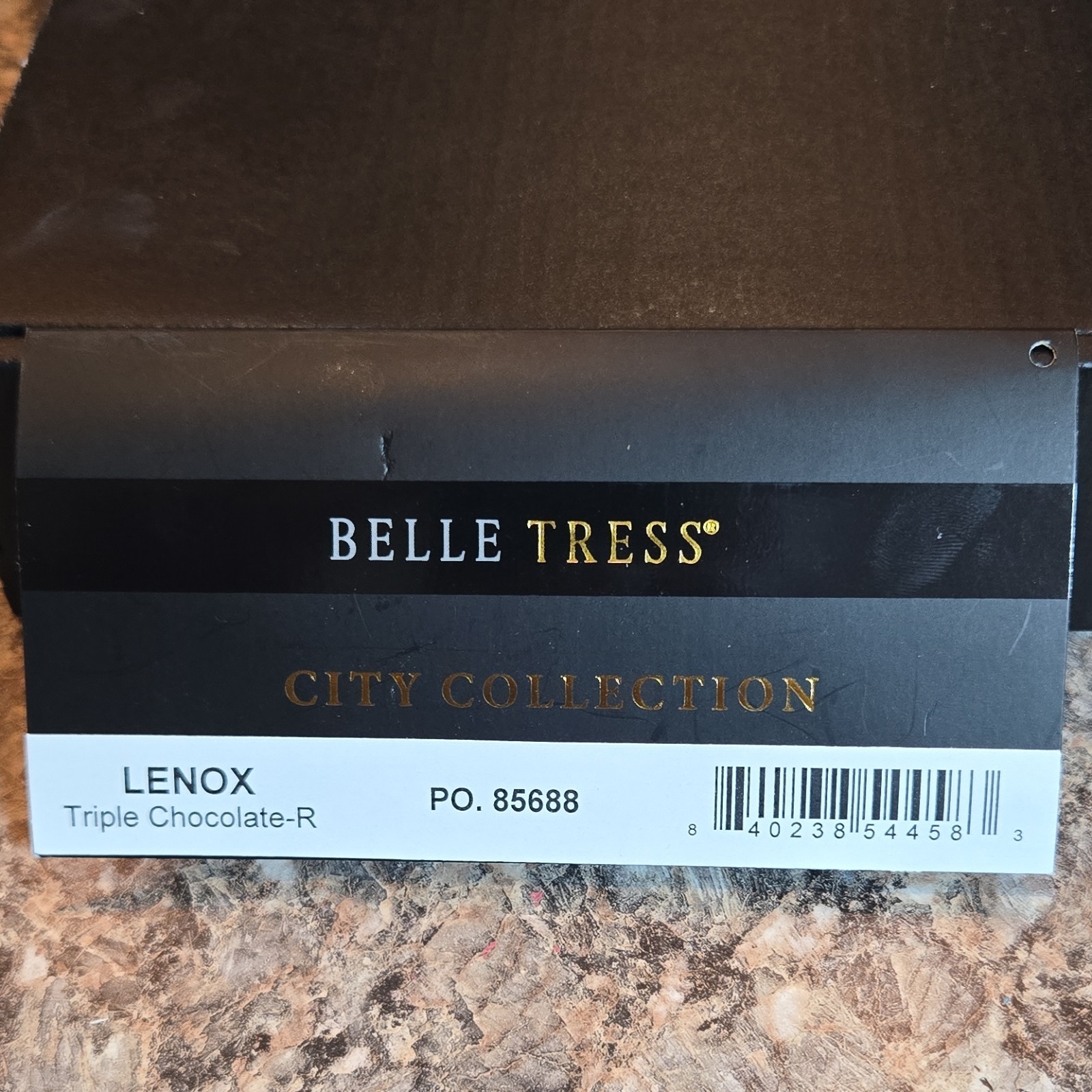 BelleTress Lenox Wig City Collection Triple Chocolate-R Bob Straight Women 85688