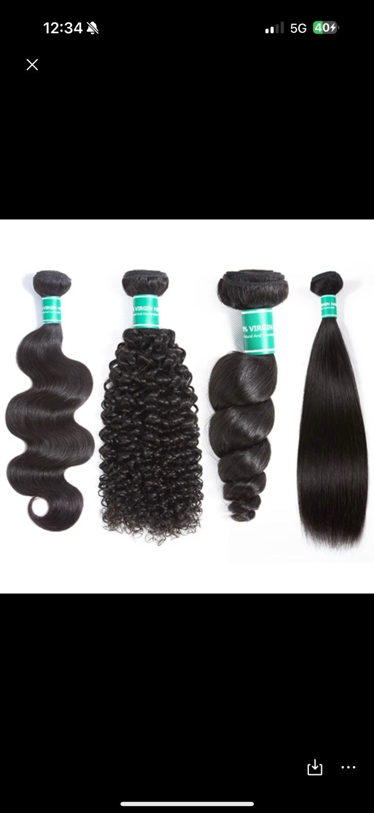 Raw Hair Bundles – Straight, Body Wave, Deep Wave – 100% Unprocessed – 10-40inch