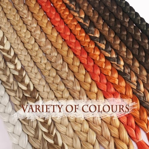 Long Braid Ponytail Extension with Hair Tie 26 Inch (Pack of 2) Ash Blonde