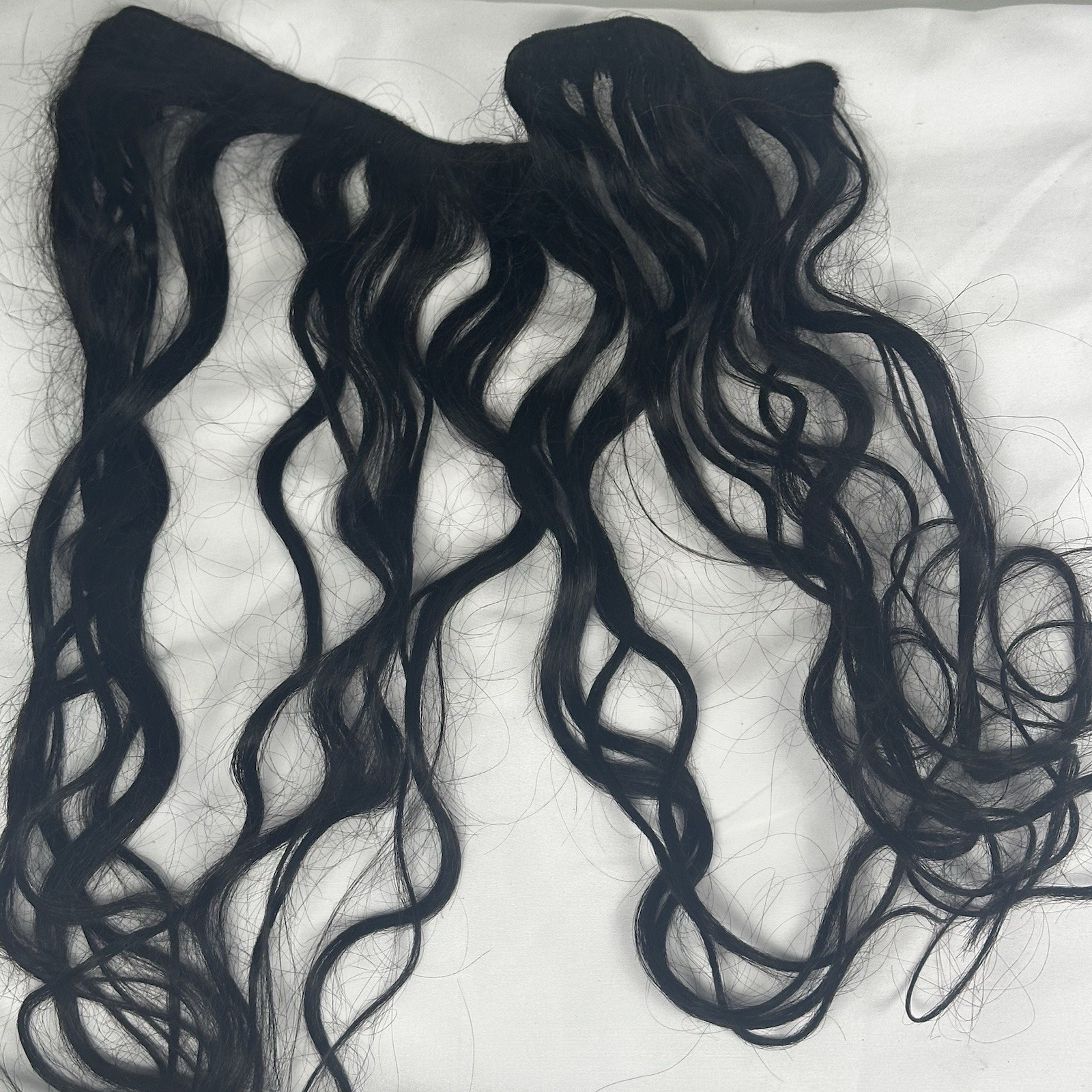 Ashine 100% Brazilian Human Hair Extensions-Black 18, 20, And 22 Inch Hair