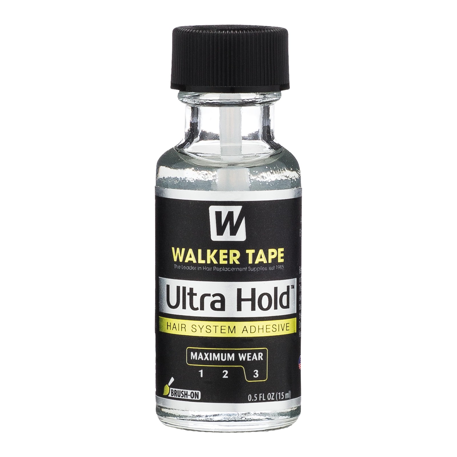 Walker Tape Ultra Hold Brush~On Wig Adhesive, Waterproof, 0.5 fl oz