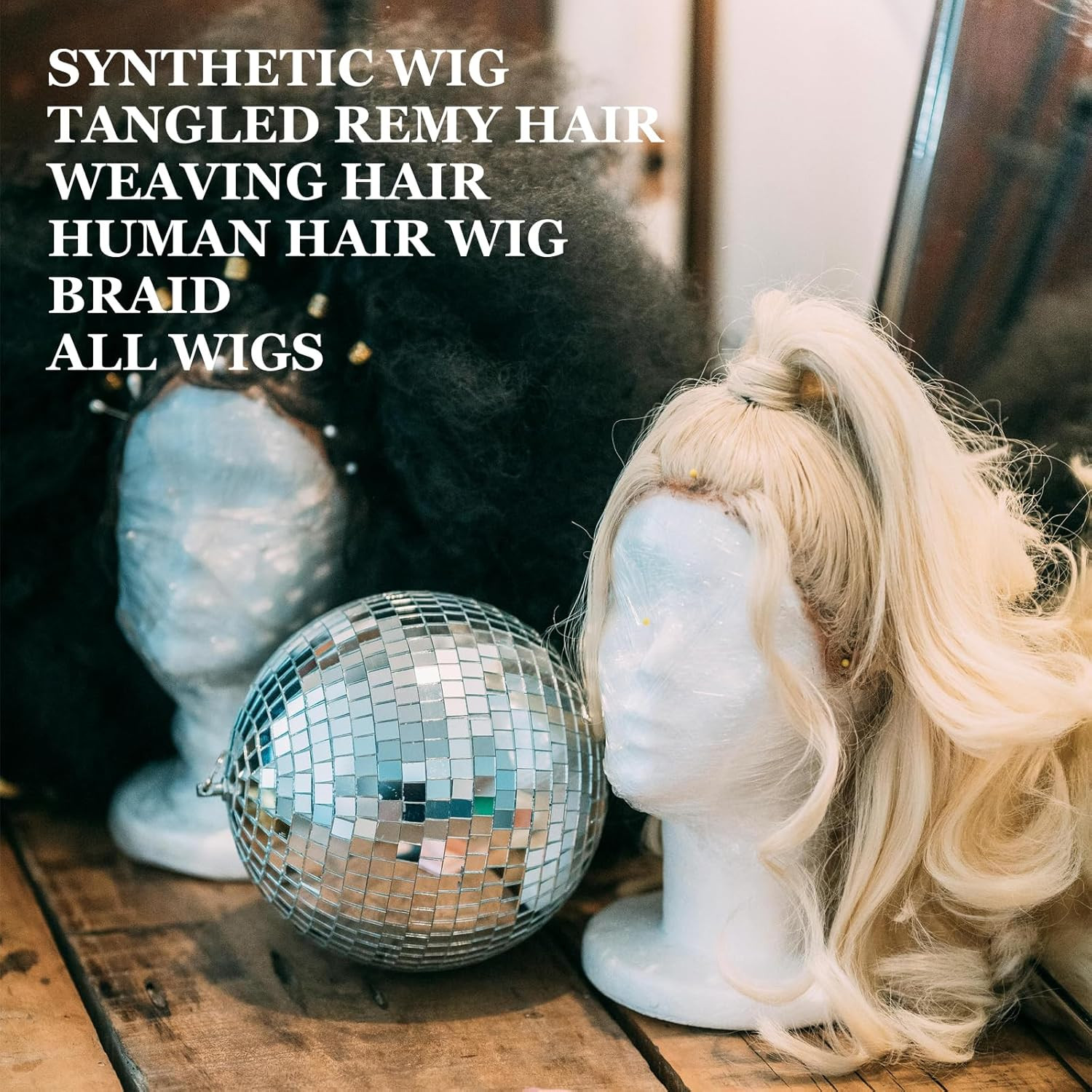 Wig Hair Care Spray for Synthetic and Natural Hair Wigs, Smooth and Anti-Frizz,