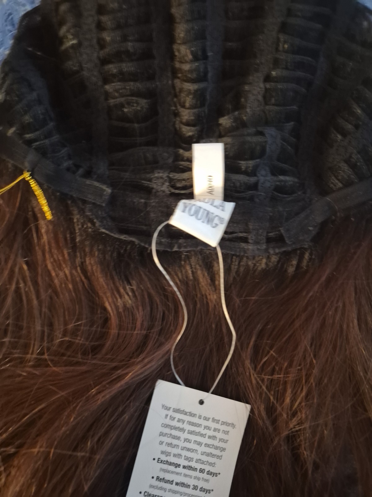 Paula Young VersaFiber A0040 NOLA Layered Straight Wig Free-Part Heat Resistant