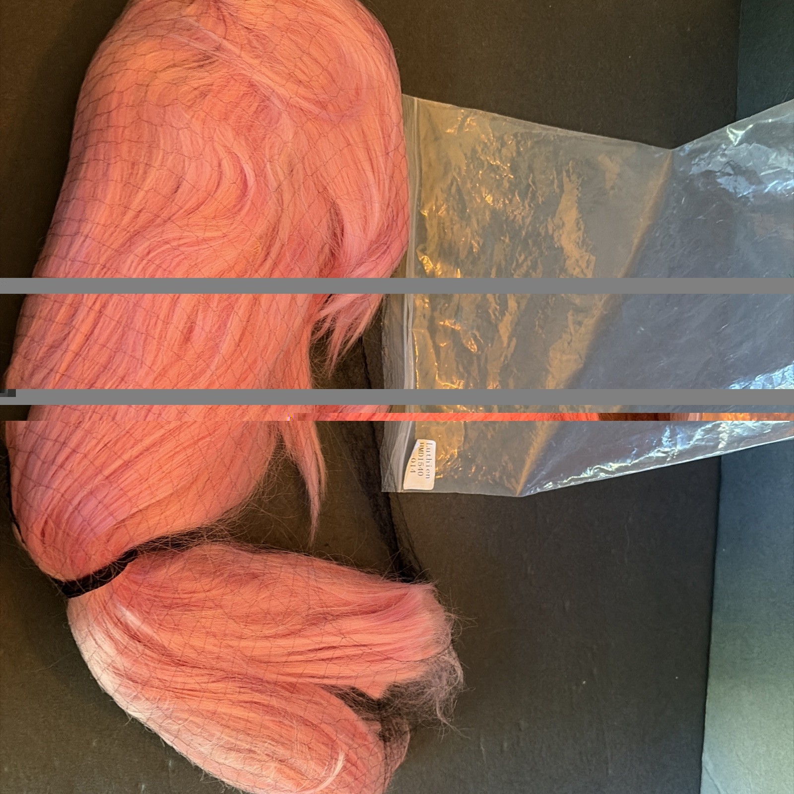 Long Pink Synthetic Arda Wig Built in Cap