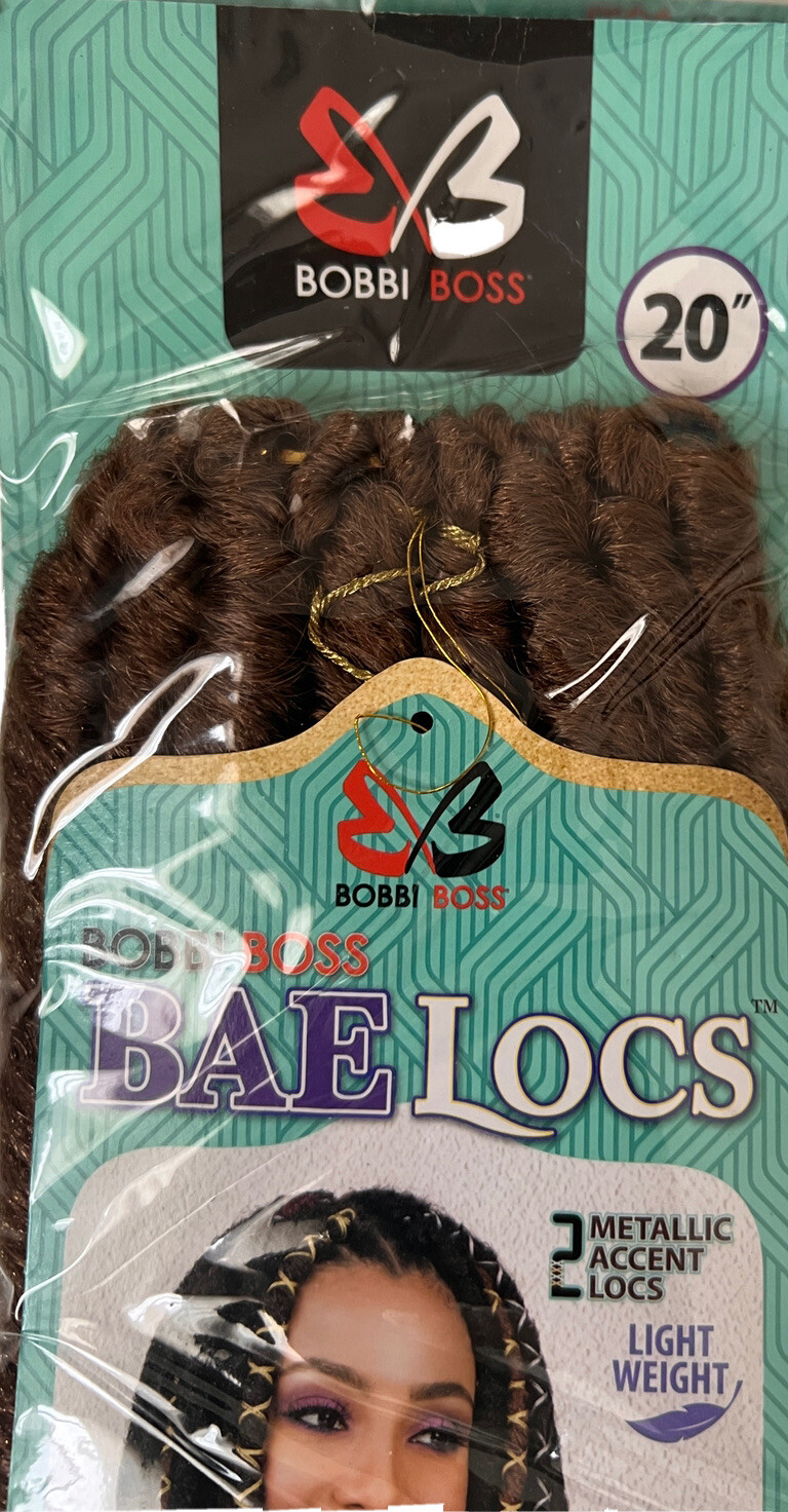Hair Beauty Bae Locks Bobbi Boss Gold 20 inches Color 27 Light Weight Crochet
