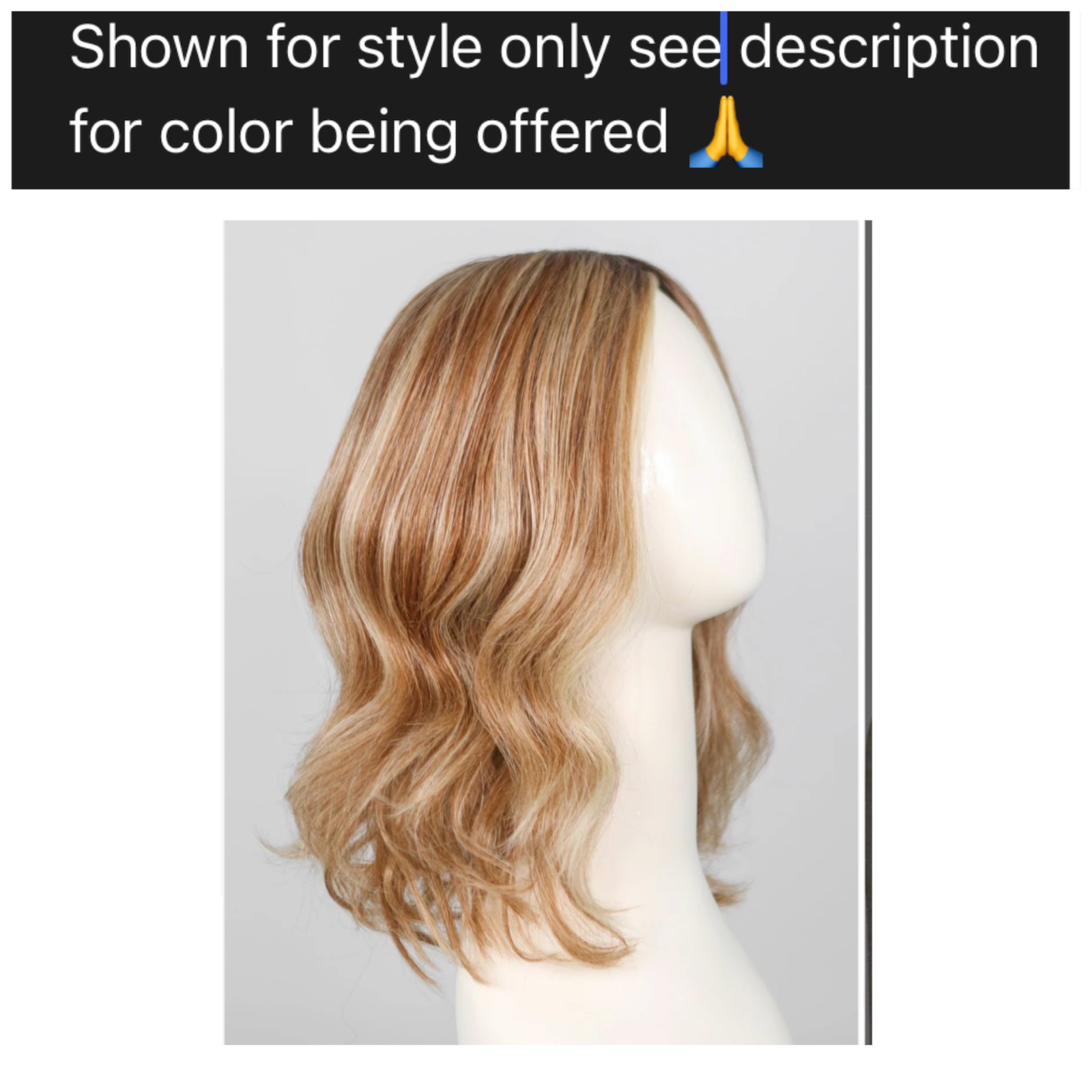 Raquel Welch TopBilling14″Wavy Synthetic LaceFrontTopper (Mono Top) RL31/29🙏