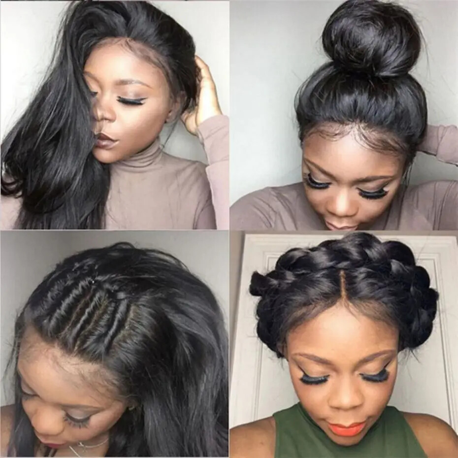 360 Full Transparent HD Lace Wig Straight 13×4 13×6 Lace Front Wigs Lace Wigs