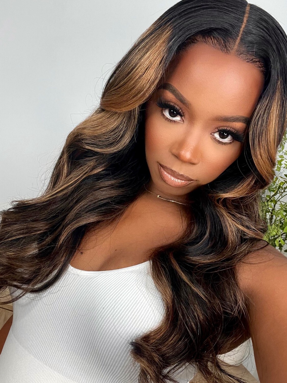 UNice Mongolian Ombre Chestnut Brown Body Wave 1/3 Bundles Human Hair Extensions