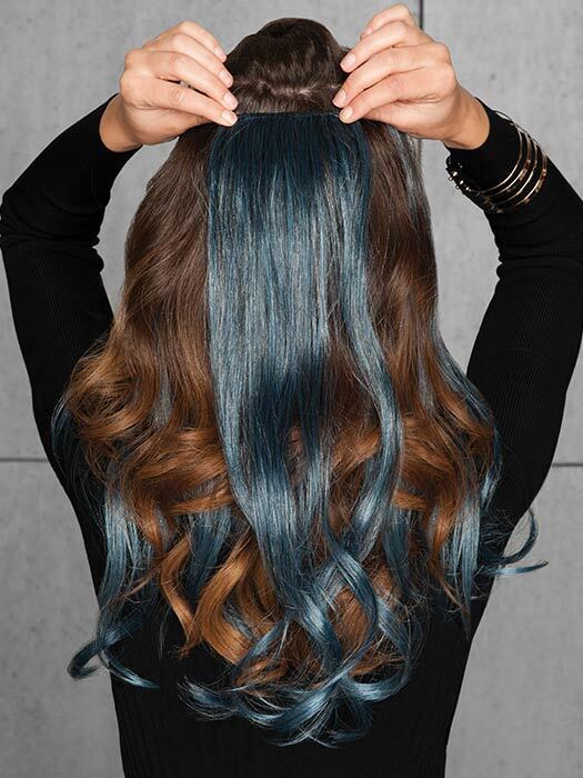 23″ 6-Piece Straight Color Extension Kit Extensions by Hairdo, All Colors