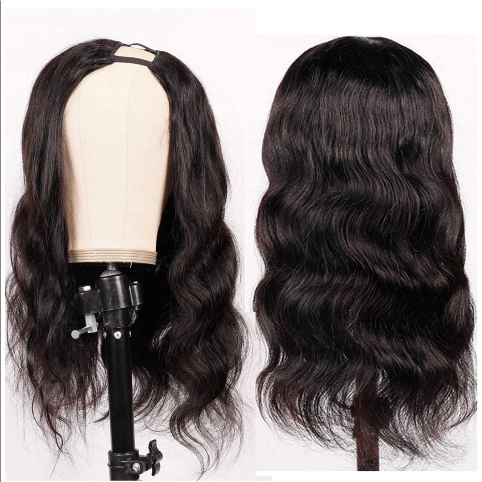 Luxury Upart Wigs Virgin human hair 32”inches Long Half Wig