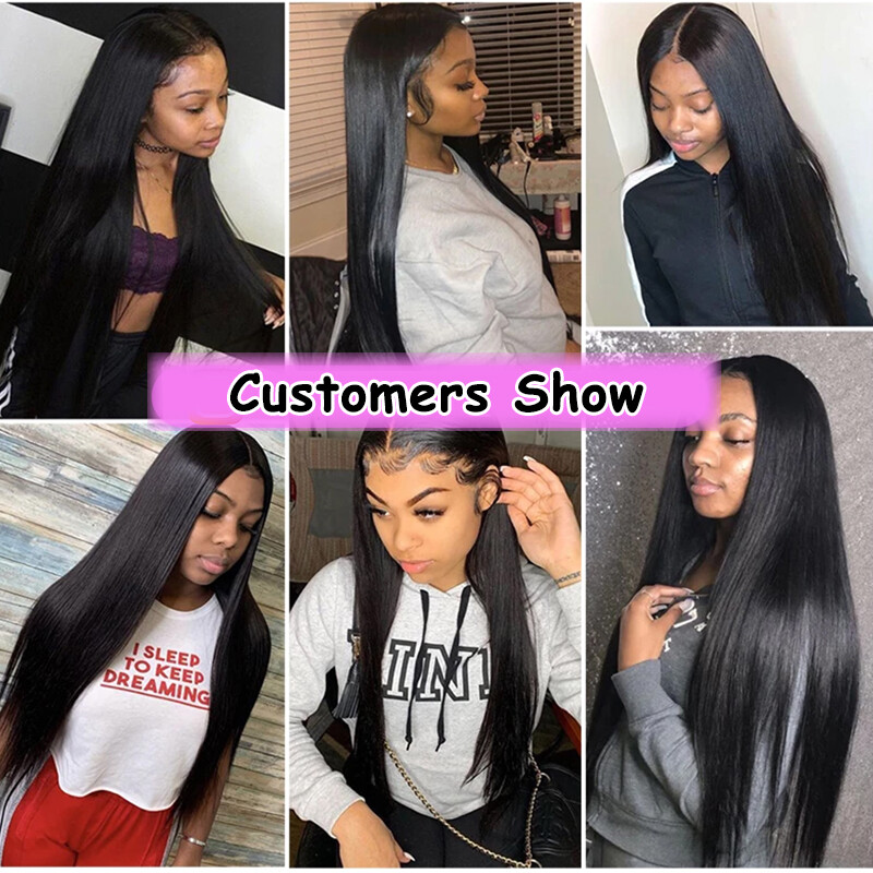 Malaysian Indian Virgin Human Hair Extensions Weave Weft Straight 400g 4 Bundles
