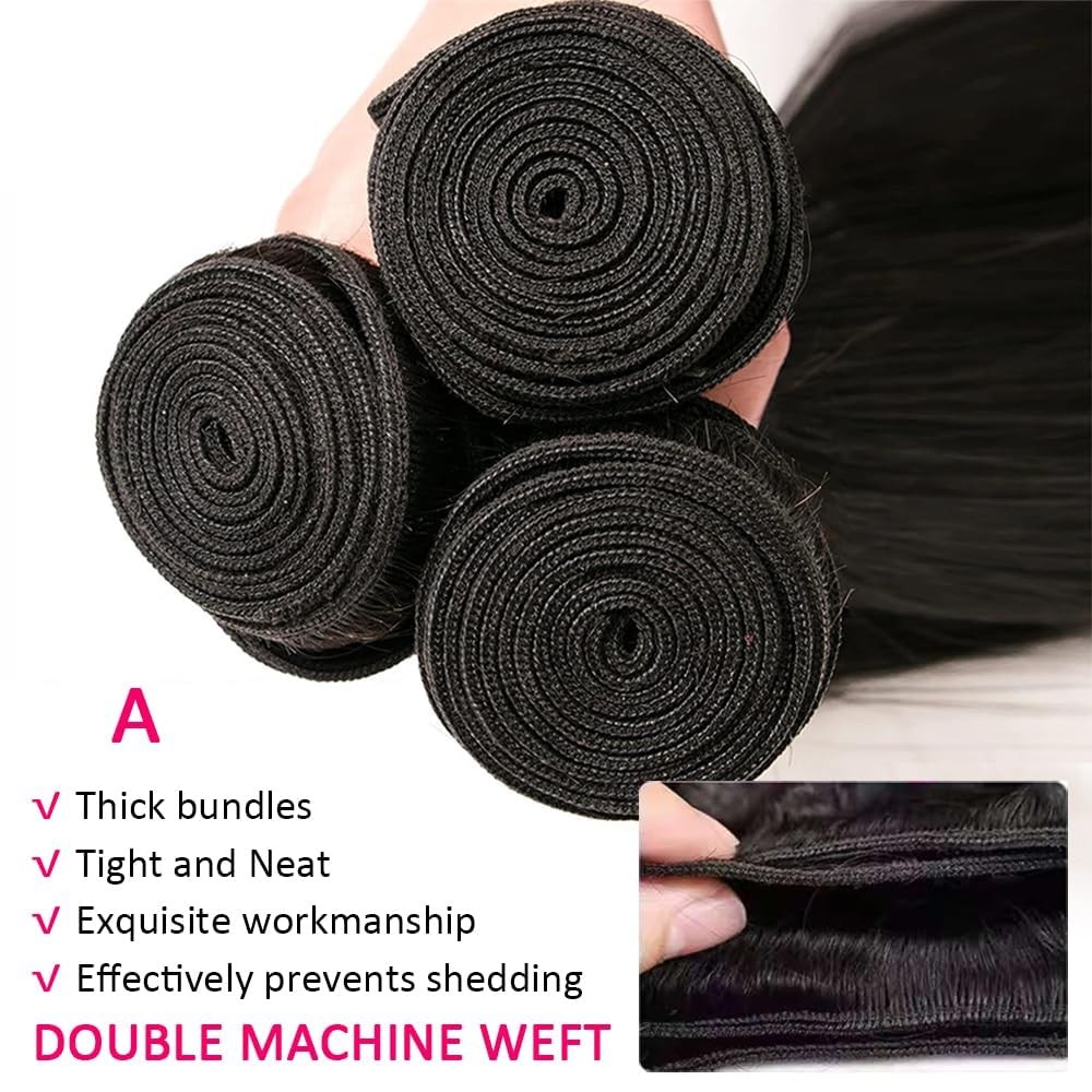 Gotcosy 14A Body Wave Bundles Human Hair 20 22 24 26Inch 100 Brazilian Virgin